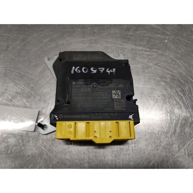Recambio de centralita airbag para mercedes-benz gla (h247) gla 200 d (247.712) referencia OEM IAM A1779002510 0285020212 