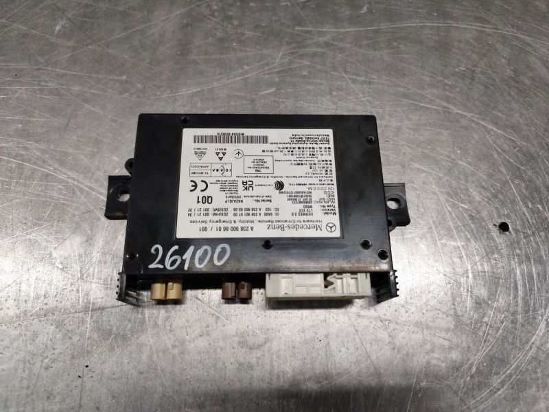 Recambio de centralita bluetooth para mercedes-benz gla (h247) gla 200 d (247.712) referencia OEM IAM A2389008601  