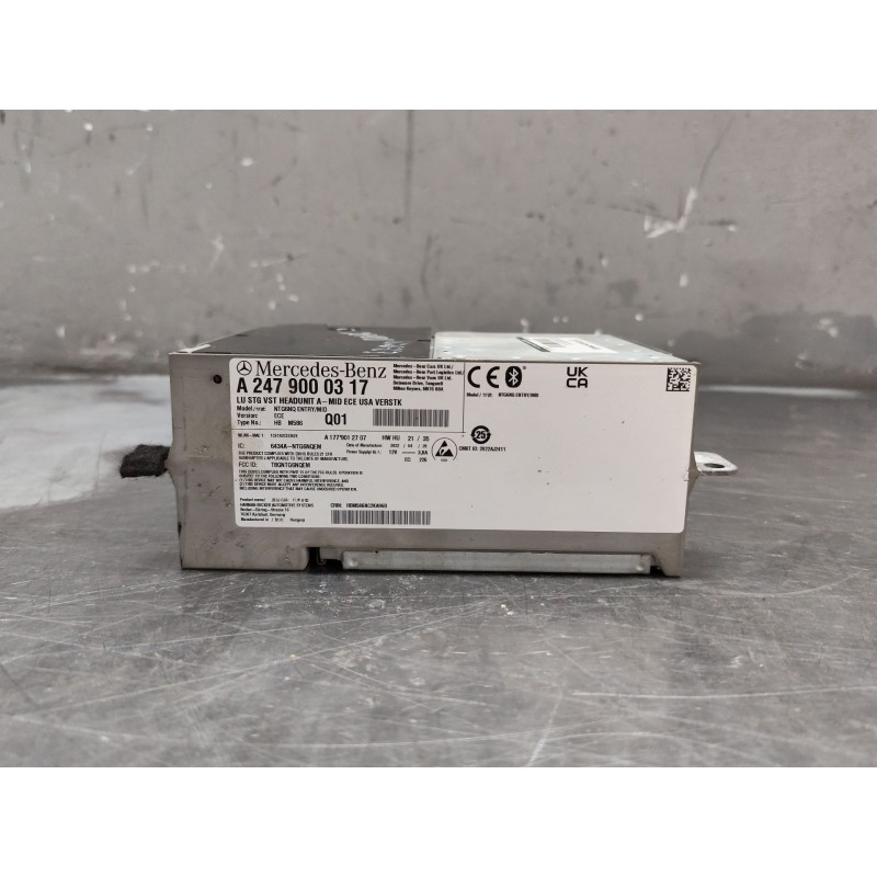 Recambio de sistema navegacion gps para mercedes-benz gla (h247) gla 200 d (247.712) referencia OEM IAM A2479000317  