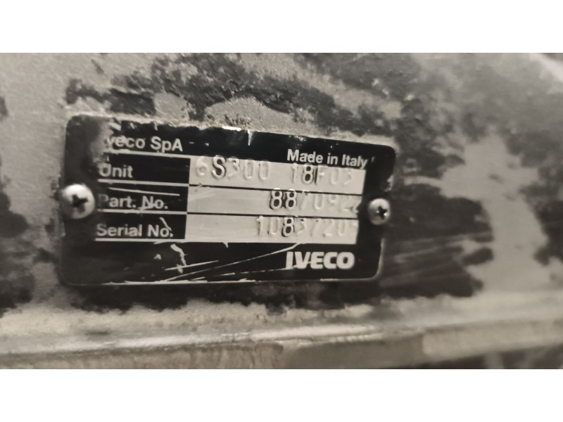Recambio de caja cambios para iveco daily iv caja/chasis 65c18 referencia OEM IAM 6S300 18F03 8870922