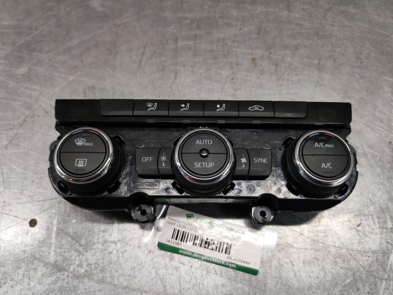 Recambio de mando climatizador para seat leon (5f1) 1.6 tdi referencia OEM IAM 5F0907044H  