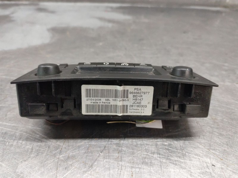 Recambio de mando climatizador para peugeot 307 break/sw (s2) sw referencia OEM IAM 9646627977 281160303 