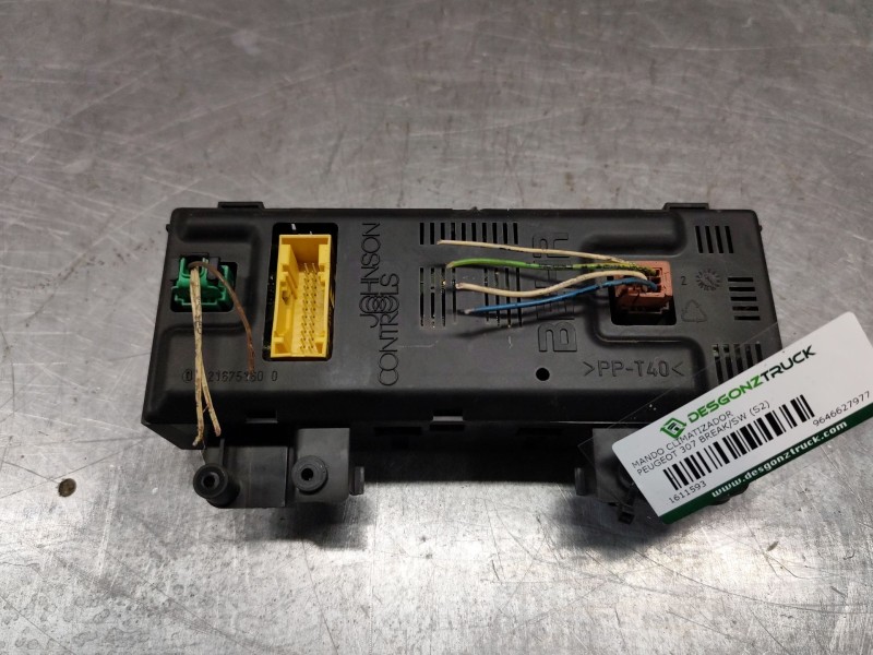 Recambio de mando climatizador para peugeot 307 break/sw (s2) sw referencia OEM IAM 9646627977 281160303 