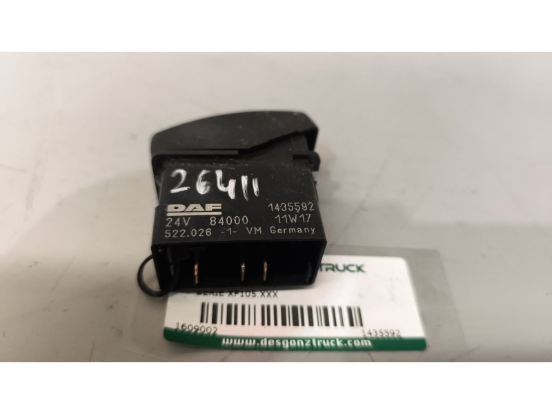 Recambio de interruptor para daf serie xf105.xxx 12.9 diesel referencia OEM IAM 1435592  