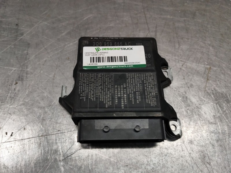 Recambio de centralita airbag para seat leon (5f1) 1.6 tdi referencia OEM IAM 3Q0959655AC  