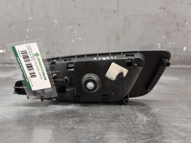Recambio de maneta interior delantera derecha para seat leon (5f1) 1.6 tdi referencia OEM IAM 5F1837114A  