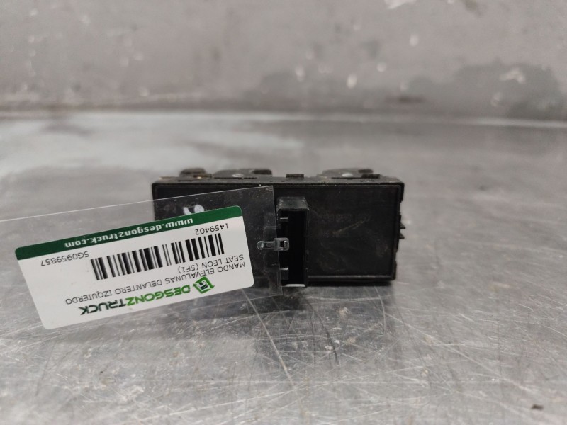 Recambio de mando elevalunas delantero izquierdo para seat leon (5f1) 1.6 tdi referencia OEM IAM 5G0959857  