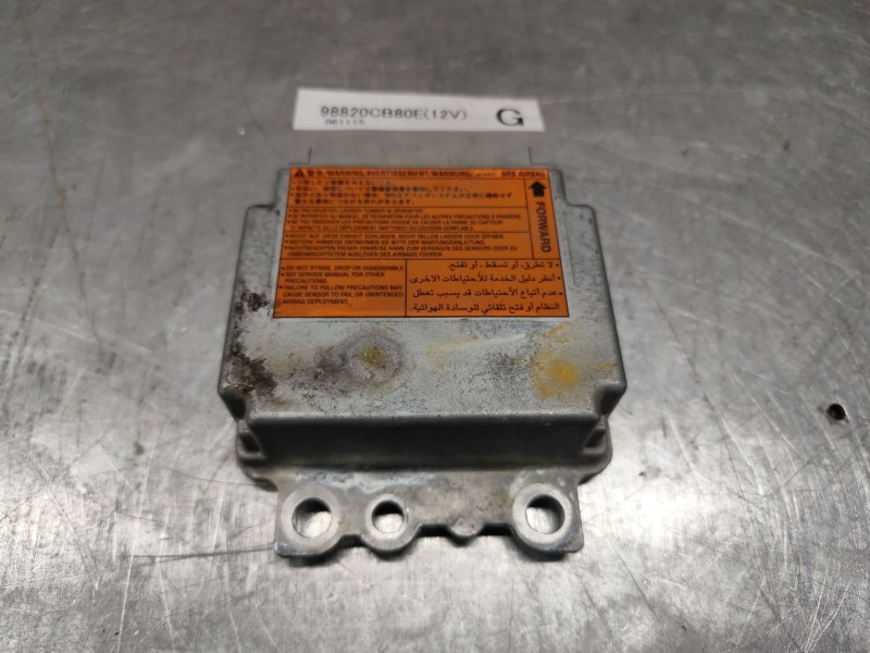Recambio de centralita airbag para nissan murano i (z50) 3.5 4x4 referencia OEM IAM 98820CB80E  