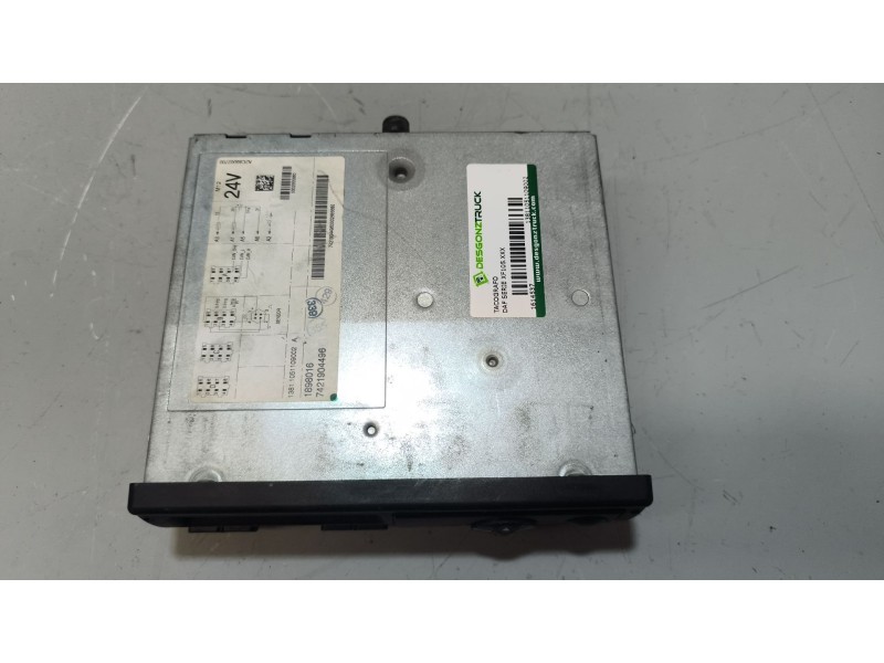 Recambio de tacografo para daf serie xf105.xxx 12.9 diesel referencia OEM IAM 13811051109002 1898016 7421904496