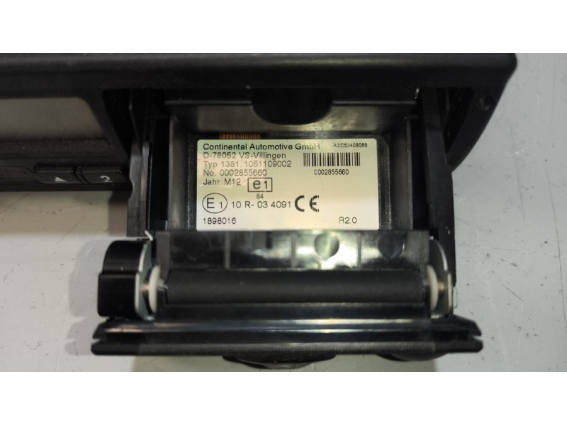 Recambio de tacografo para daf serie xf105.xxx 12.9 diesel referencia OEM IAM 13811051109002 1898016 7421904496