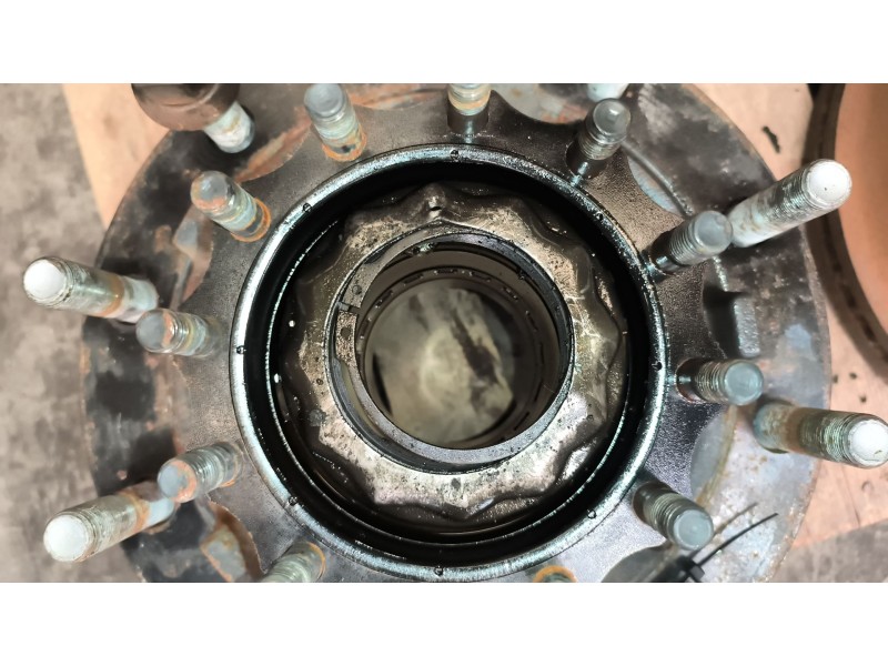 Recambio de buje trasero izquierdo para renault serie t 12.8 diesel referencia OEM IAM 7485107753 7420557646 7421328206