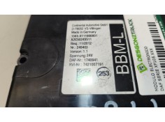 Recambio de modulo electronico para daf serie xf105.xxx 12.9 diesel referencia OEM IAM 1740941 7421007191  2