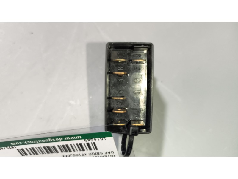 Recambio de interruptor para daf serie xf105.xxx 12.9 diesel referencia OEM IAM 1675749  