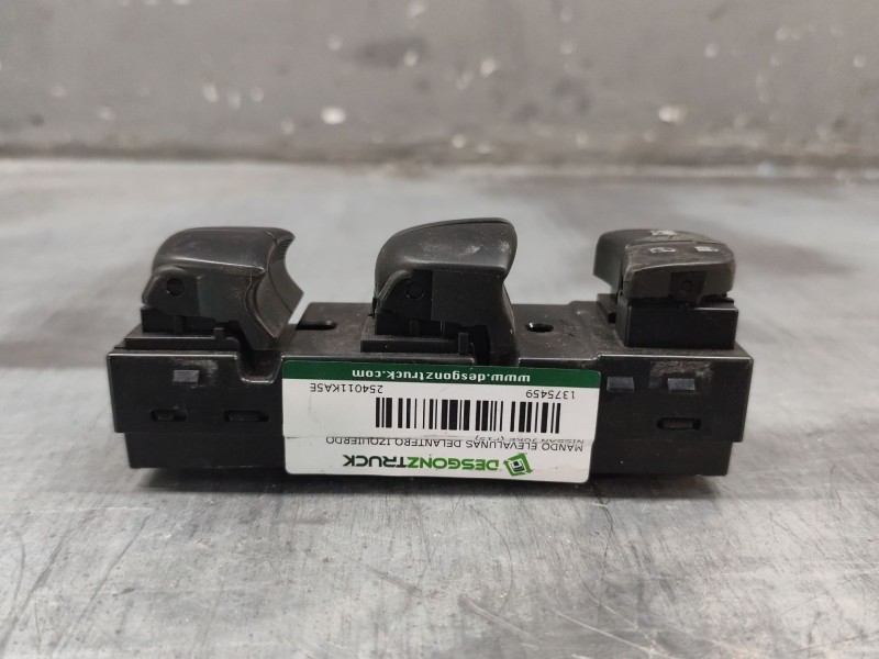Recambio de mando elevalunas delantero izquierdo para nissan juke (f15) 1.5 dci referencia OEM IAM 254011KA5E  