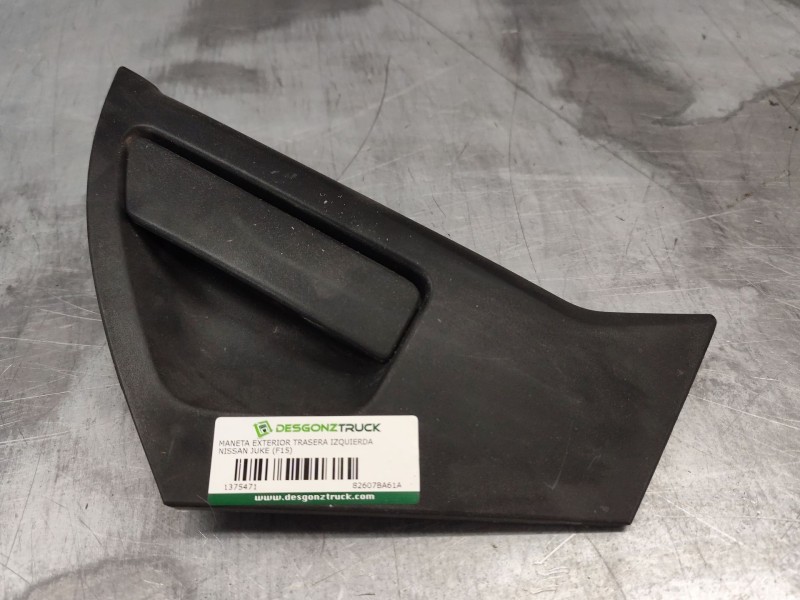 Recambio de maneta exterior trasera izquierda para nissan juke (f15) 1.5 dci referencia OEM IAM 82607BA61A  