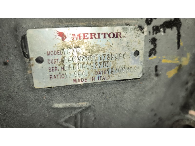 Recambio de grupo para iveco andecar iv 3 referencia OEM IAM 167E 42543464 RATIO:1//456/9X41
