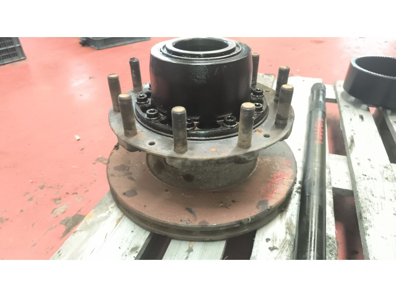 Recambio de buje trasero izquierdo para mercedes-benz actros 2-ejes 6-cil. serie/bm referencia OEM IAM A0003500433  