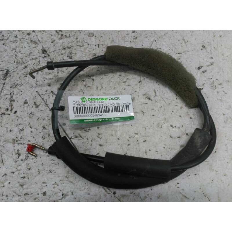 Recambio de cable cerradura delantera para citroën berlingo 2.0 hdi sx familiar referencia OEM IAM  LATERAL IZQUIERDA 