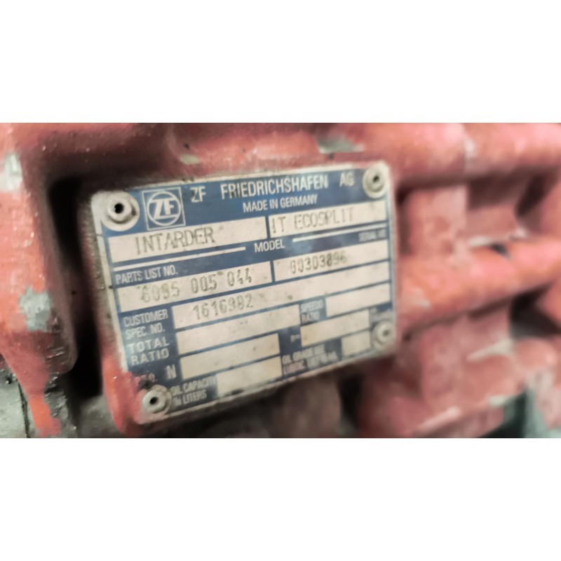 Recambio de despiece caja cambios para iveco stralis (ad/at) fg at / p 4x2 larga distancia referencia OEM IAM 16S181IT 131604615