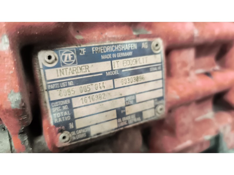 Recambio de despiece caja cambios para iveco stralis (ad/at) fg at / p 4x2 larga distancia referencia OEM IAM 16S181IT 131604615
