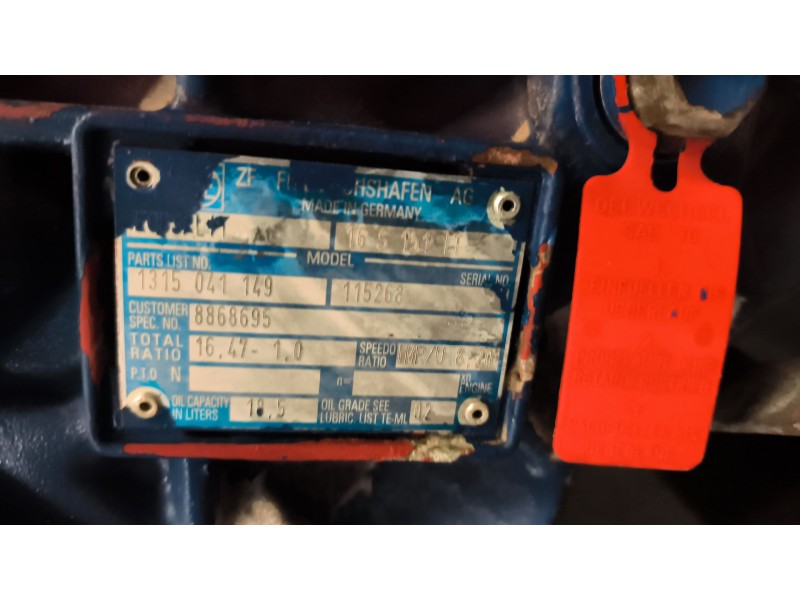 Recambio de caja cambios para iveco eurotech (mp) 9.5 diesel referencia OEM IAM 16S151IT 1315041149 8868695