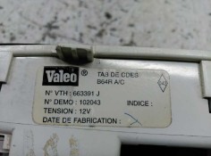 Recambio de mando calefaccion / aire acondicionado para renault megane i fase 2 berlina (ba0) 1.9 d authentique referencia OEM I 2