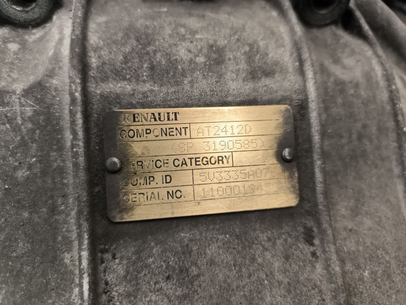 Recambio de caja cambios para renault premium lander 10.8 diesel referencia OEM IAM AT2412D 3190585 1100019430