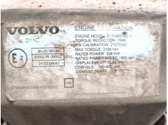 Recambio de despiece motor para volvo fm xxx 10.8 diesel referencia OEM IAM D11C450EUV   2