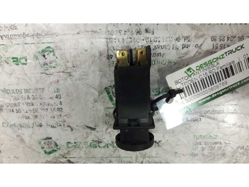 Recambio de boton antiniebla para citroën c15 rd familiale referencia OEM IAM   