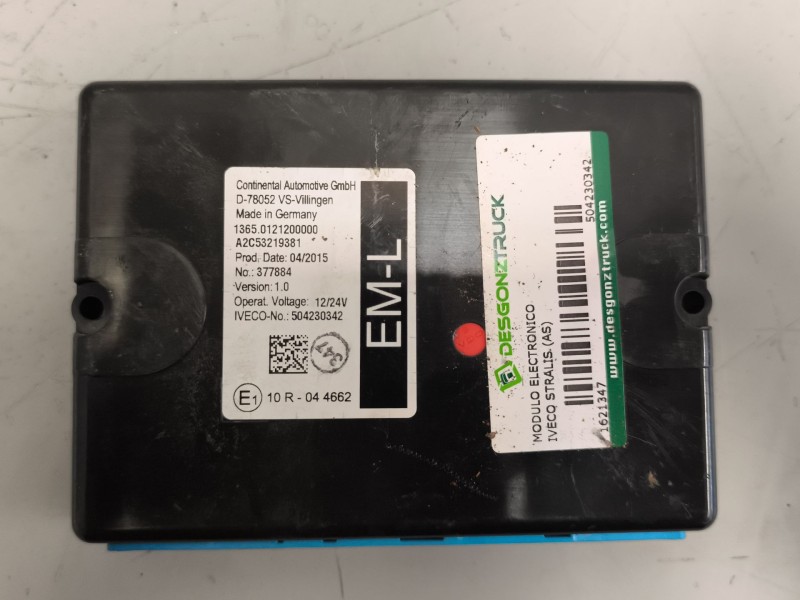 Recambio de modulo electronico para iveco stralis (as) 11.1 diesel referencia OEM IAM 504230342  