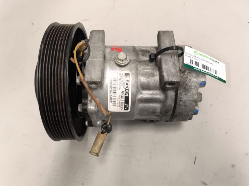 Recambio de compresor aire acondicionado para renault serie t 12.8 diesel referencia OEM IAM 84591036  