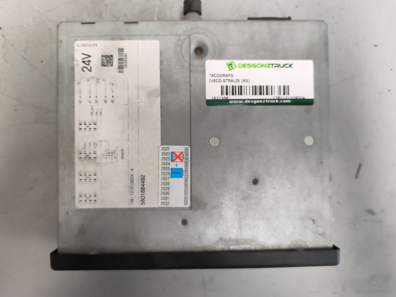 Recambio de tacografo para iveco stralis (as) 11.1 diesel referencia OEM IAM 1381121209004 00038883093 5801684492