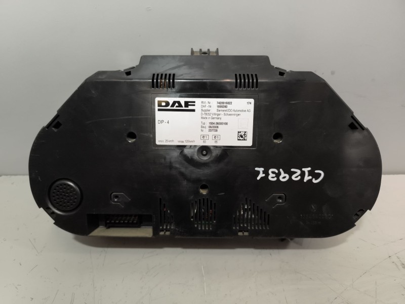 Recambio de cuadro instrumentos para daf serie lf45.xxx desde 06 referencia OEM IAM 1699390 7420916022 