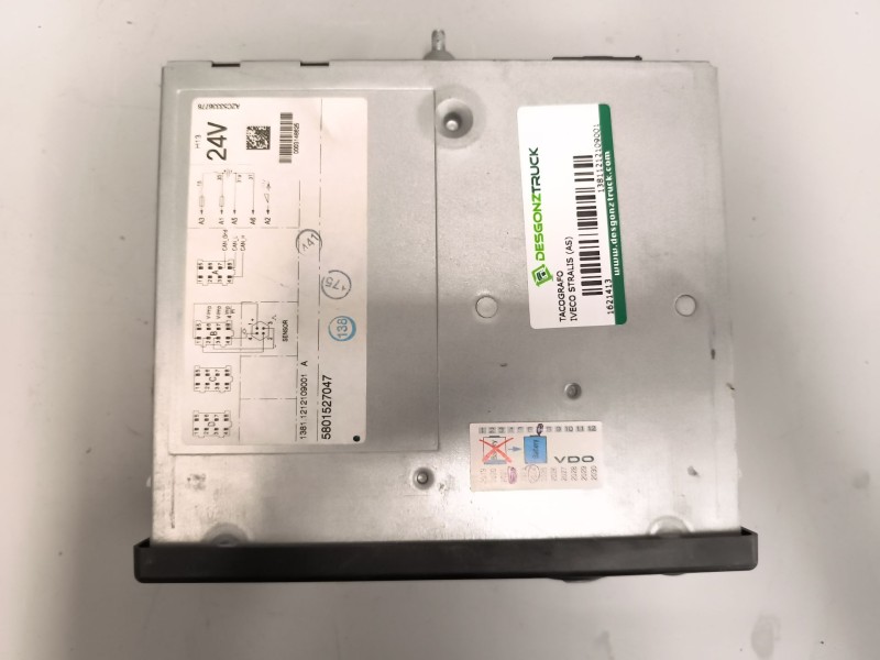 Recambio de tacografo para iveco stralis (as) 12.9 diesel referencia OEM IAM 13811212109001 0003148625 5801527047