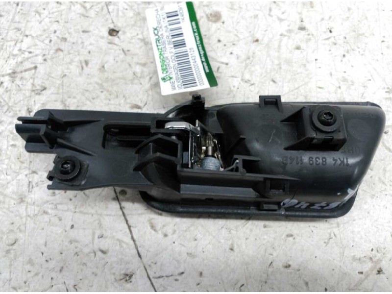 Recambio de maneta interior trasera derecha para volkswagen golf v berlina (1k1) sportline referencia OEM IAM 1K4839114BFKZ  