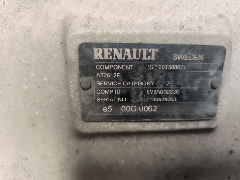 Recambio de caja cambios para renault serie t 12.8 diesel referencia OEM IAM AT2612F 60150801 1100928763