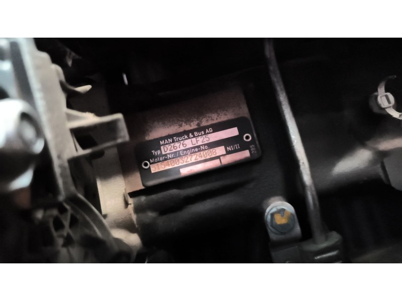 Recambio de despiece motor para man tgx 18.xxx 12.4 diesel referencia OEM IAM D2676LF25 51540032724008 