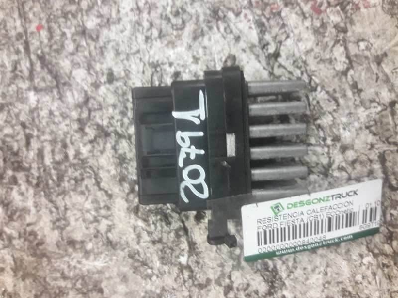 Recambio de resistencia calefaccion para ford fiesta (cb1) econetic referencia OEM IAM 6G9T19E624AE F011500028 4 PINS
