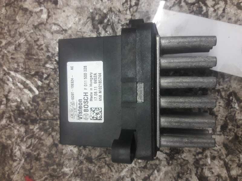 Recambio de resistencia calefaccion para ford fiesta (cb1) econetic referencia OEM IAM 6G9T19E624AE F011500028 4 PINS