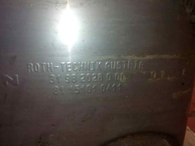 Recambio de silenciador trasero para man tgx 18.xxx fg / 4x2 bl xl referencia OEM IAM 81151010411  