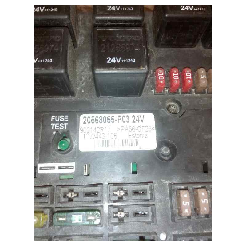 Recambio de caja reles / fusibles para volvo fh xxx fsa 4x2 low corto referencia OEM IAM   