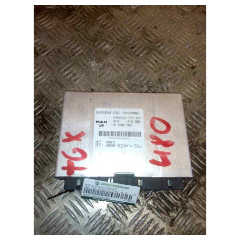 Recambio de modulo electronico para man tgx 18.xxx fg / 4x2 bl xl referencia OEM IAM 81258057069  CENTRALITA FFR