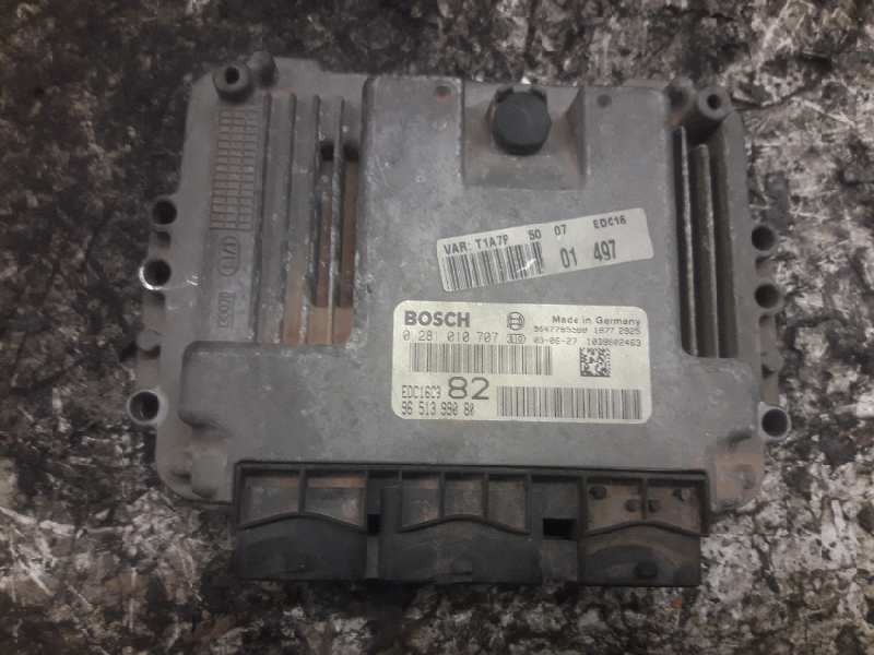 Recambio de centralita motor uce para peugeot 206 berlina xt referencia OEM IAM 0281010707 9651399080 9647785580