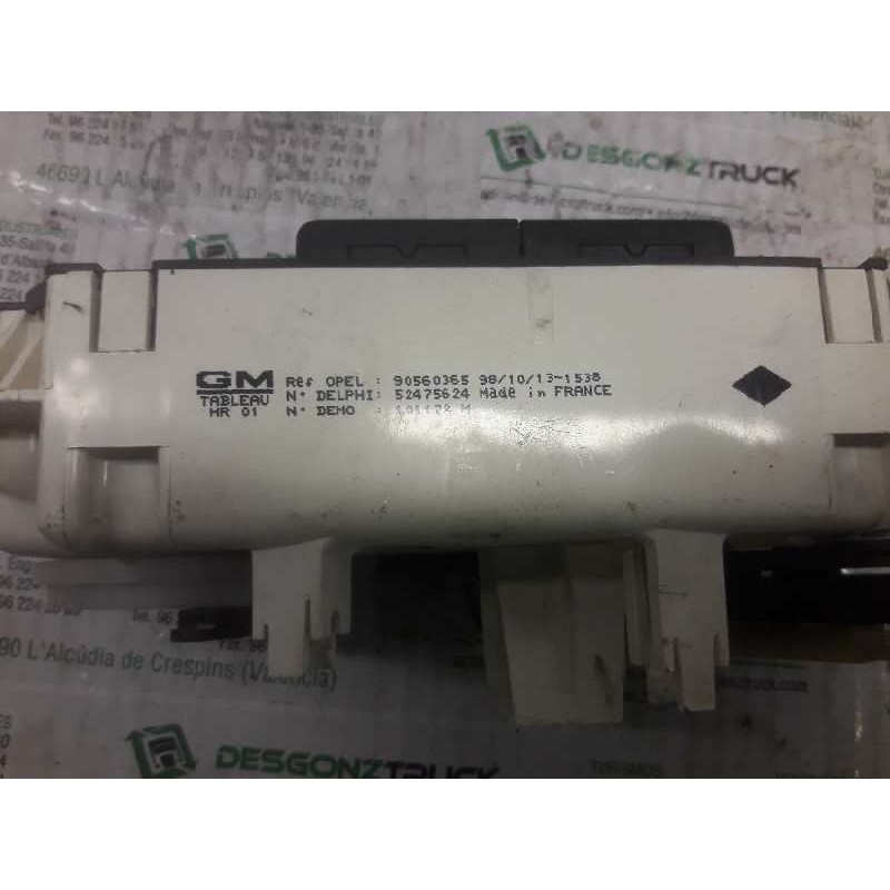 Recambio de mando calefaccion / aire acondicionado para opel astra g berlina club referencia OEM IAM 90560365 52475624 11 PINS
