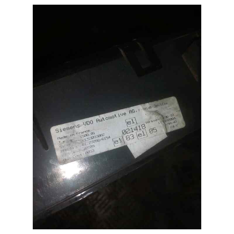 Recambio de cuadro instrumentos para man tg - a 18.xxx fg / bb   (e3/e4) l referencia OEM IAM 81272026154  