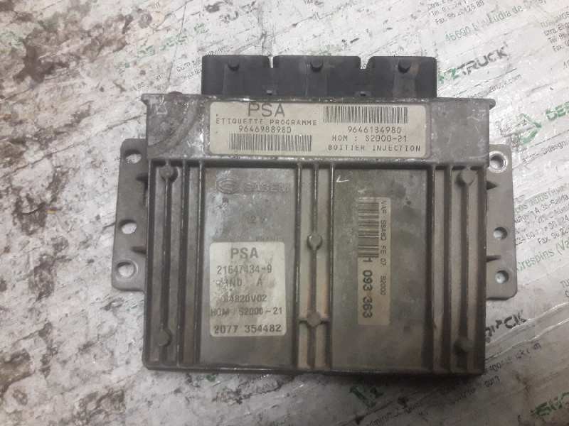 Recambio de centralita motor uce para citroen saxo 1.4 sx referencia OEM IAM 9646988980 9646184980 