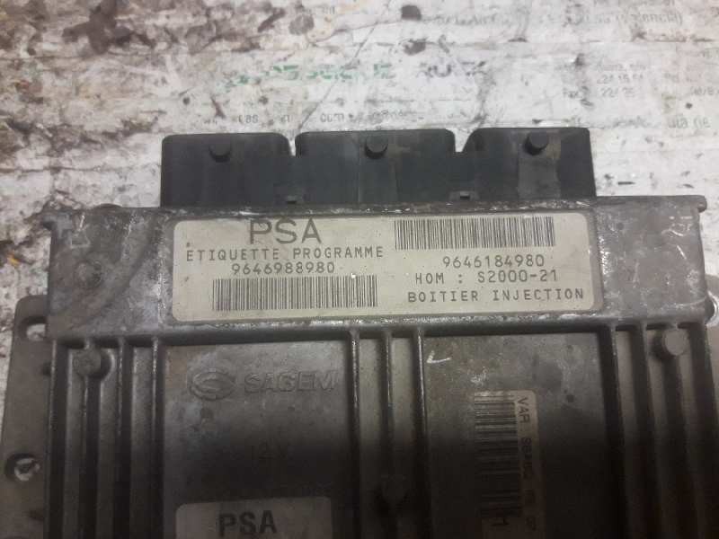 Recambio de centralita motor uce para citroen saxo 1.4 sx referencia OEM IAM 9646988980 9646184980 