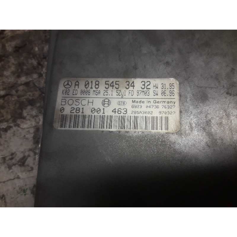 Recambio de centralita motor uce para mercedes clase c (w202) berlina referencia OEM IAM A0185453432 0281001463 69230473676327