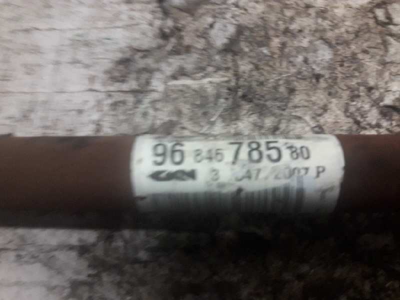 Recambio de transmision delantera derecha para citroen c3 1.4 hdi 16v sx referencia OEM IAM 9684678580  