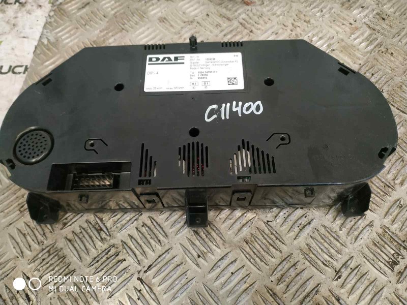 Recambio de cuadro instrumentos para daf serie xf105.xxx fsa 4x2 space-cab referencia OEM IAM 1699396  